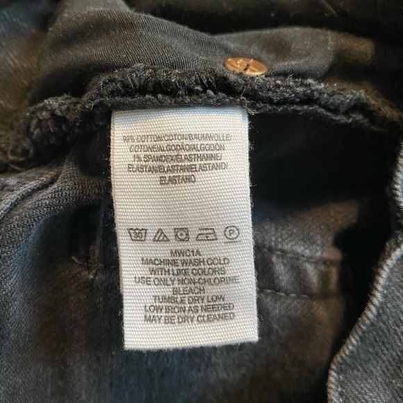 We the free Stella skinny button fly ripped knee - Picture 8 of 9